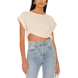 The Line By K 'Joseph' White T-Shrit Size XS